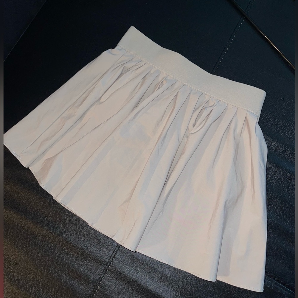 Garage tan pleated shirt!!